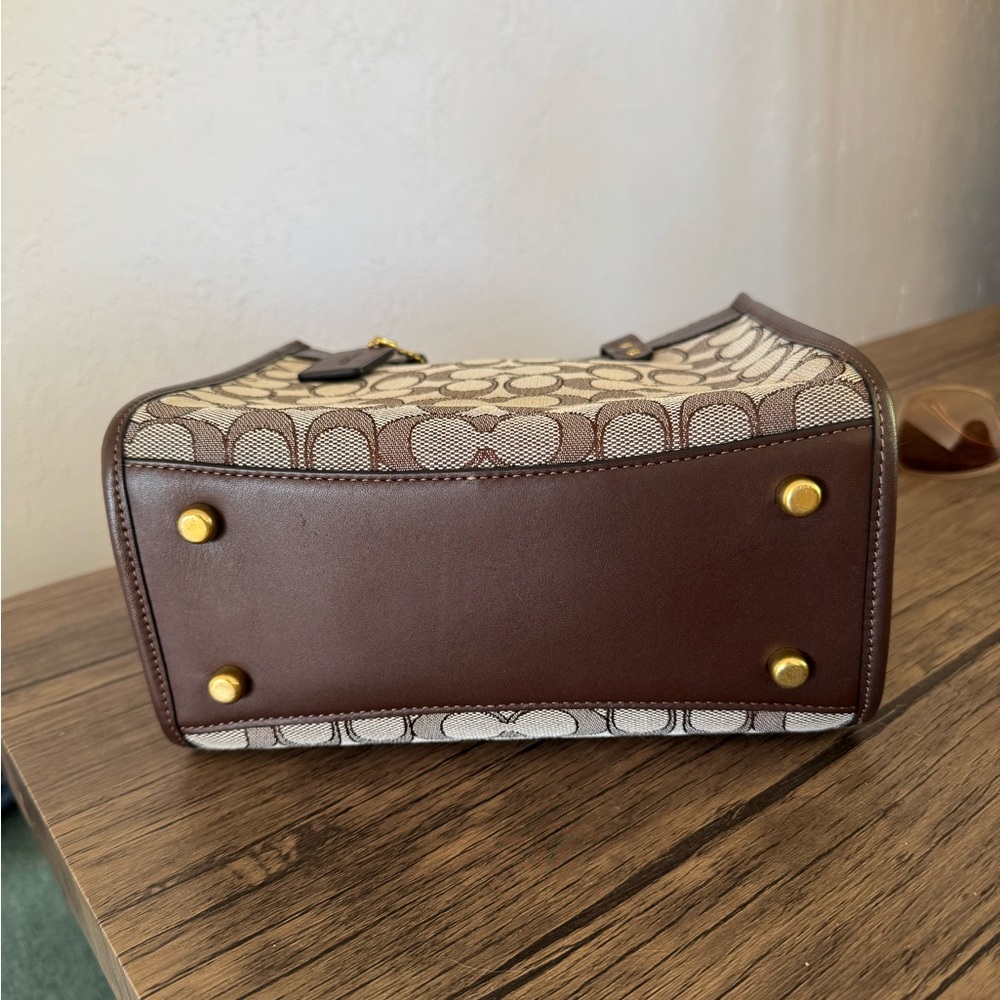 Field Tote 22 In Signature Jacquard - Picture 3 of 10